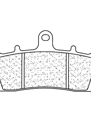 Ověřený Brzdové destičky CL BRAKES 2255 C60 (C59)