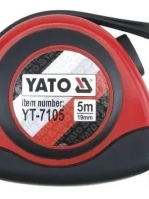 Horká Nabídka Yato Metr svinovací 5 m x 19 mm autostop YT-7105