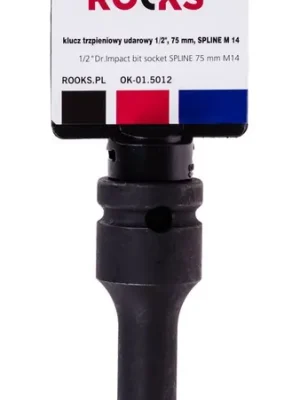 Rooks Nástrčná hlavice pro rázový a strojový utahovák 75mm, tisícihran M14 OK-01.5012 Objednat Nyní