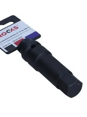 Rooks Nástrčná hlavice pro rázový a strojový utahovák 75mm, šestihran 19mm OK-01.5039 Tovární Cena