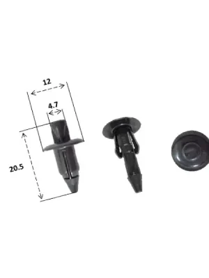 Autentický Plastový nýt RMS 121832005
