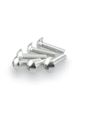 Šrouby PUIG ANODIZED 0550P stříbrná M5 x 20mm (6ks) Aktuální