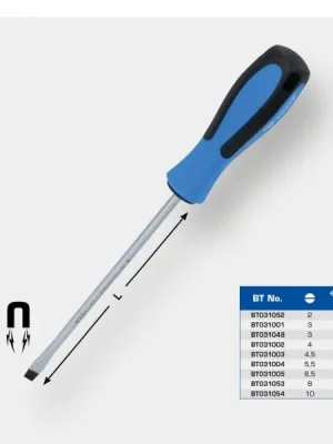 Ověřený Brilliant Tools BT031005 Šroubovák na šrouby s drážkou, 6,5 x 150 mm