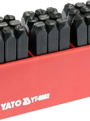 Yato Razidla písmenková 6 mm 27 ks A-Z,& YT-6862 Nejlepší Cena
