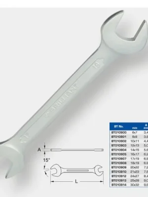 Brilliant Tools BT010914 Oboustranný klíč, 30 x 32 mm Akce