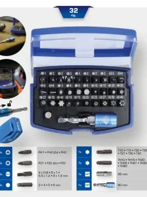 Brilliant Tools BT053032 Souprava bitů, 32dílná Jen Po Omezenou Doba
