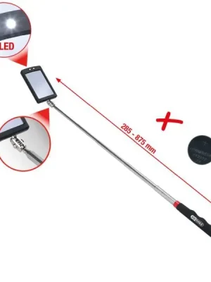 KS Tools Flexibilní inspekční zrcátko s osvětlením 550.1136 Poslední Šance