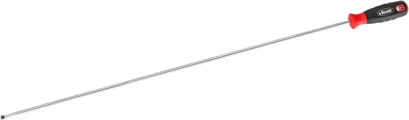 Vigor V4436 Plochý šroubovák extra dlouhý 1,2 x 6mm Přímo Od Výrobce