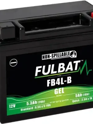 Gelová baterie FULBAT 550916 FB4L-B GEL (High Capacity) (YB4L-B GEL) (700.550916) Nejlepší Cena