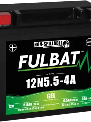 Gelová baterie FULBAT 550981 12N5.5-4A GEL (700.550981) Nakupujte Hned