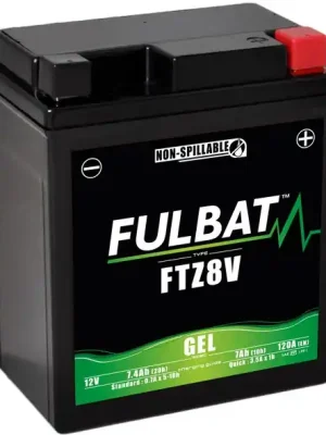 Továrně aktivovaná motocyklová baterie FULBAT FTZ8V (YTZ8V) Výhodná Nabídka