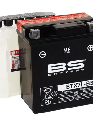 Levný Bezúdržbová motocyklová baterie BS-BATTERY BTX7L-BS (YTX7L-BS)