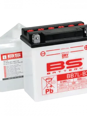 Objednat Nyní Továrně aktivovaná motocyklová baterie BS-BATTERY BB7L-B2 (FA) (YB7L-B2 (FA)) SLA