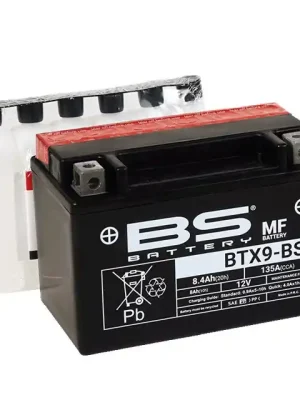 Bezúdržbová motocyklová baterie BS-BATTERY BTX9-BS (YTX9-BS) Časově Omezené