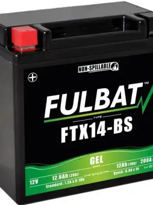 Gelová baterie FULBAT 550923 FTX14-BS GEL (YTX14-BS GEL) (700.550923) Dokud Zásoby Vydrží