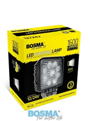 Bosma 6155 Dílenská lampa 9xLED 12/24V 27W 1600 Lm Expresní Doručení