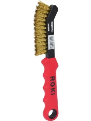 KS Tools Drátěný kartáč na brzdové čelisti, mosazný drát, 2řadý 201.2322 Speciální Cena