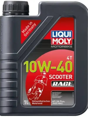 Motorový olej Liqui Moly Motorbike 4T Scooter Race 10W-40, 1L Sezónní Sleva