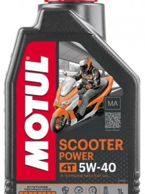 Motorový olej Motul Scooter Power MA 4T 5W-40, 1L Nejlepší Cena