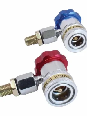 Asta S-2QJ90 Rychlospojky pro servis a plnění klimatizace, R-134A Vrácení Zdarma