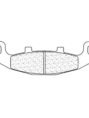 Originální Brzdové destičky CL BRAKES 2304 S4