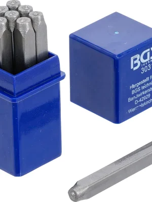 Levný BGS 3031, Razicí matrice, čísla | 2 mm