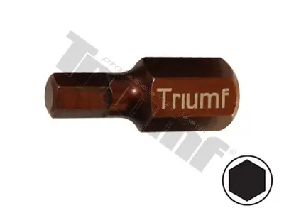 Dokud Zásoby Vydrží Inbusový bit, stopka 10 mm, délka 30 mm - 6 mm