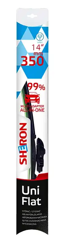 SHERON Stěrač Uni flat 350 mm Expresní Doručení