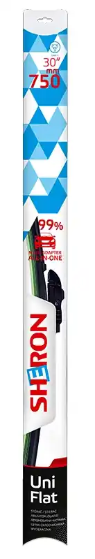 SHERON Stěrač Uni flat 750 mm Nová Kolekce