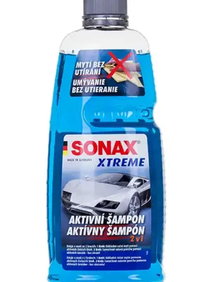 Nová Kolekce SONAX XTR Aktivní autošampon 2 v 1 1 lt
