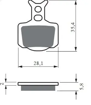 Top Prodej Brzdové destičky GOLDFREN 439 S33 OFF-ROAD FRONT