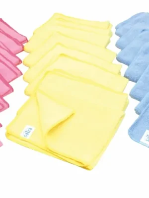 Nejprodávanější SATRA S-CL24MC, Mikrovláknové utěrky na auta | rychleschnoucí, vysoká absorpce, opakovaně použitelné
