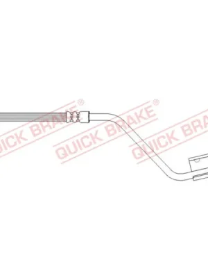 Brzdová hadice QUICK BRAKE 22.946 Vrácení Zdarma