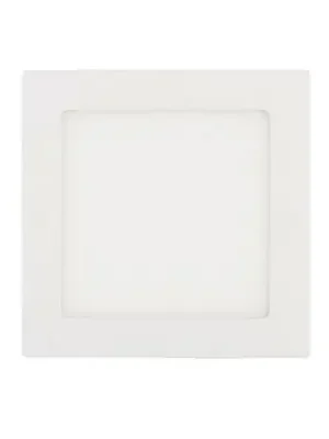 Zapuštěný čtvercový LED panel bílý 12W Nakupujte Hned