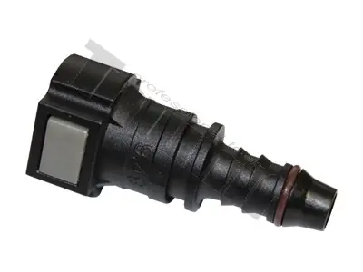 Super Cena Přímá spojka PVC - D3 - samice Ø 9,49 mm - samec Ø 8 mm, ze sady 39173