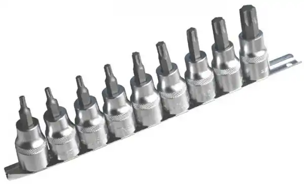 Sada nástrčných klíčů TORX 1/2 9 ks, 954009-1 Zlevněný