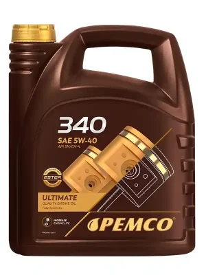 PEMCO 340 5W-40 A3/B4 5 lt Nejlepší Cena