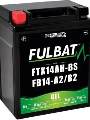 Gelová baterie FULBAT 550946 FB14-A2 GEL (12N14-4A) (YB14-A2 GEL) (700.550946) Jen Po Omezenou Doba