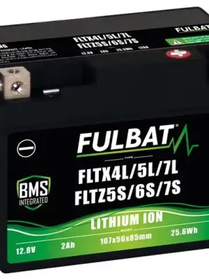 Lithiová motocyklová baterie FULBAT 560635 FLTX4L/5L/7L - FLTZ5S/6S/7S (700.560635) Cenová Bomba