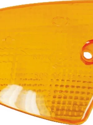 Sklo blinkru - pravé přední RMS 246470020 oranžová Homologace Značkový