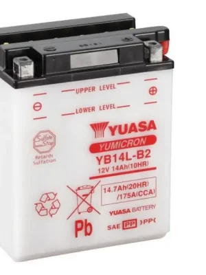 Super Cena Yumicron akumulátor vč. kyseliny YUASA 102090 YB14L-B2 (706.102090)
