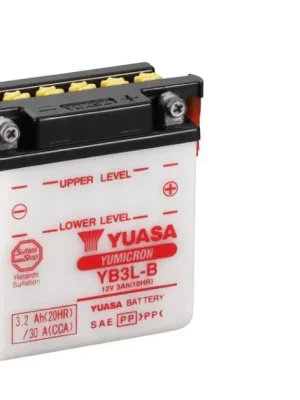 Zlevněný Yumicron akumulátor vč. kyseliny YUASA 102120 YB3L-B (706.102120)