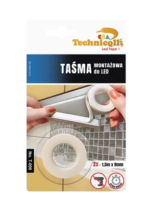 Nejprodávanější Technicqll Úzká oboustranná montážní páska 2x1,5mx9mm