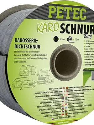 Petec 87510 Samolepicí těsnicí karosářská šňůra 10 m x Ø 10 mm Rychlé Dodání