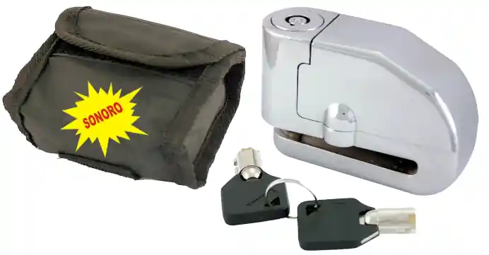 Zámek na kotouč RMS 288000650 d6mm s alarmem a taškou Kup Teď