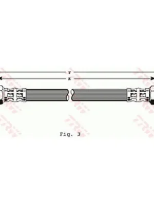 Pouze Dnes Brzdová hadice TRW PHC138