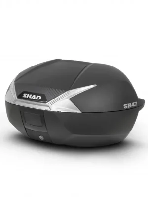 Nejlepší Cena Vrchní kufr na motorku SHAD SH47 D0B47106 černá/bílá