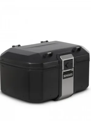 Vysoce Kvalitní Vrchní hliníkový kufr na motorku SHAD Terra TR55 D0TR55100B BLACK EDITION