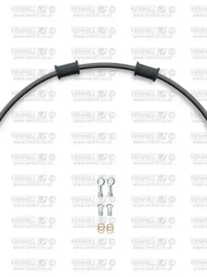 Výprodej Hadice přední brzdy sada Venhill POWERHOSEPLUS SUZ-3001FS-BK (1 hadice v sadě) černé hadice, nerezové koncovky
