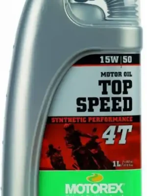 Novinka Motorový olej Motorex Top Speed 4T 15W-50, 1L